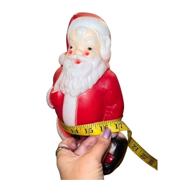 Vintage Empire Plastic Corp. Santa Claus - 1968 Blow Mold 13" - Picture 13 of 13